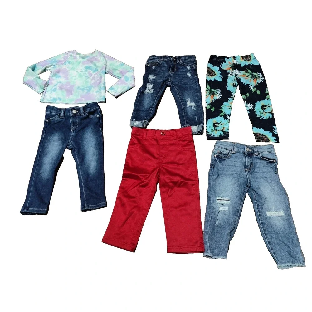 EUC HUGE Lot of Baby Girls SUMMER Clothes 15‎ Pieces Size 18 Months